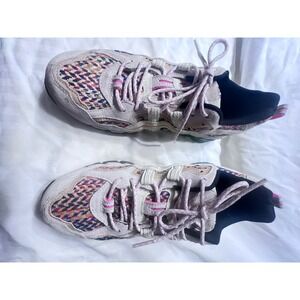 Asics Gel-Nandi 360 Womens‎ Sneakers Multi Color Woven Suede Trail Shoes